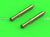 MASGM35048 1:35 Master Model Gun Barrel Set - BESA 7.92mm Machine Gun Tips (2pcs)