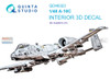 QTSQD48323 1:48 Quinta Studio Interior 3D Decal - A-10C Thunderbolt II (ACA kit)