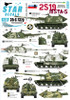 SRD35C1379 1:35 Star Decals - War in Ukraine Part 8: Russian 2S19 MSTA-s in 2022