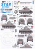 SRD35C1388 1:35 Star Decals - Sherman Mk.V: British 79th Armoured Division