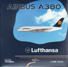 PHX04522 1:400 Phoenix Model Lufthansa Airbus A380 Reg #D-AIMA 'Danke! Thank You!' (pre-painted/pre-built)