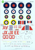 ASKD48047 1:48 ASK/Art Scale Decals - Hurricane Mk.Ia/Mk.IIc Part 3: Royal Air Force Service