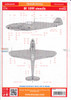 EDUD72045 1:72 Eduard Decals - Bf109F Stencils