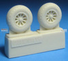 BARBR72497 1:72 BarracudaCast P-51 Mustang Diamond Tread Main Wheels