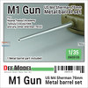 DEFDM35135 1:35 DEF Model US M4 Sherman 76mm M1 Gun Barrel