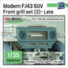 DEFDM35140 1:35 DEF Model Modern FJ43 SUV Front Grill Set Late (AKI kit)