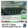 DEFDT35008 1:35 DEF Model US LVT-7 Early Workable Track Set (3D Printed)