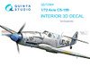 QTSQD72064 1:72 Quinta Studio Interior 3D Decal - Avia CS-199 (EDU kit)