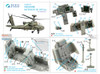 QTSQD48375 1:48 Quinta Studio Interior 3D Decal - AH-64E Apache (HAS kit)