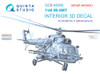 QTSQDS48380 1:48 Quinta Studio Interior 3D Decal - Mi-8MT Hip (AMK kit) Small Version