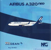 NGM15038 1:400 NG Model Aegean Airlines Airbus A320neo Reg #SX-NEC (pre-painted/pre-built)