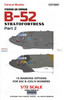 CARCD72097 1:72 Caracal Models Decals - Strategic Air Command B-52G B-52H Stratofortress Part 2