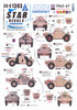 SRD35C1393 1:35 Star Decals - Aden Emergency 1963-67 #1: British Ferret Mk 2 Scout Cars