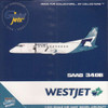 GEMGJ2212 1:400 Gemini Jets WestJet Saab 340B Reg #C-GOIA (pre-painted/pre-built)