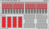 EDU73812 1:72 Eduard Color PE - AC-130J Ghostrider Cargo Seatbelts (ZVE kit)