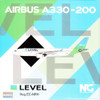 NGM61062 1:400 NG Model Level Airbus A330-200 Reg #EC-NRH (pre-painted/pre-built)