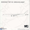 NGM56026 1:400 NG Model Blank Model B787-10 (pre-painted/pre-built)