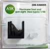 ASKA48005 1:48 ASK/Art Scale Hurricane Seat and Gun Sight (2 types)
