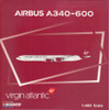 PHX04553 1:400 Phoenix Model Virgin Atlantic Airbus A340-600 Reg #G-VWEB (pre-painted/pre-built)