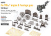 EDU648941 1:48 Eduard Brassin - Fw190A-7 Engine & Fuselage Guns (EDU kit)