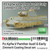 DEFDD35024 1:35 DEF Decal - Panther Ausf.G Early Zimmerit Coating Water Slide Decal Sheet (ACA kit)