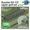 DEFDM35142 1:35 DEF Model Russian KV-1 KV-2 Upper Grill Set (TAM kit)
