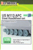 DEFDW35166 1:35 DEF Model US M113 APC Steel Roadwheel Set (TAM/ACA kit)