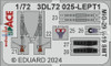 EDU3DL72025 1:72 Eduard SPACE - MiG-29 9-19 SMT Fulcrum (GWH kit)