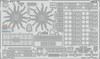 EDU491414 1:48 Eduard Color PE - Ki-21-I Sally Detail Set (ICM kit)