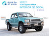 QTSQD35111 1:35 Quinta Studio Interior 3D Decal - Toyota Hilux (MNG kit)