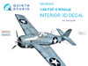 QTSQD48334 1:48 Quinta Studio Interior 3D Decal - F4F-4 Wildcat (TAM kit)