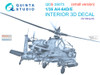 QTSQDS35073 1:35 Quinta Studio Interior 3D Decal - AH-64D AH-64E Apache (MNG kit) Small Version