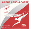 NGM61090 1:400 NG Model Australia Post Airbus A330-200P2F Reg #VH-FBF (pre-painted/pre-built)