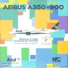 NGM39050 1:400 NG Model Azul Airbus A350-900 Reg #PR-AOY 'Most On-Time Performance Award 2022' (pre-painted/pre-built)