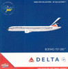 GEMGJ2235 1:400 Gemini Jets Delta Airlines B757-200 Reg #N607DL (pre-painted/pre-built)
