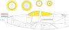 EDUCX660 1:72 Eduard Mask - P-39 P-400 Airacobra (ARM kit)