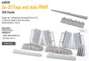 EDU648928 1:48 Eduard Brassin Print - Su-25 Frogfoot Flaps & Slats (ZVE kit)