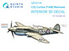 QTSQD32146 1:32 Quinta Studio Interior 3D Decal - P-40B Warhawk (TRP kit)