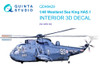 QTSQD48429 1:48 Quinta Studio Interior 3D Decal - Sea King HAS.1 (AFX kit)