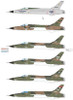 CARCD72144 1:72 Caracal Models Decals - F-105B F-105D Thunderchief USAF