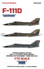 CARCD72147 1:72 Caracal Models Decals - F-111D Aardvark