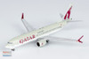 NGM88019 1:400 NG Model Qatar Airways B737 Max8 Reg #A7-BSE (pre-painted/pre-built)