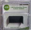 ASKA48006 1:48 ASK/Art Scale Turnbuckles 5.5mm/0.9mm 50pcs