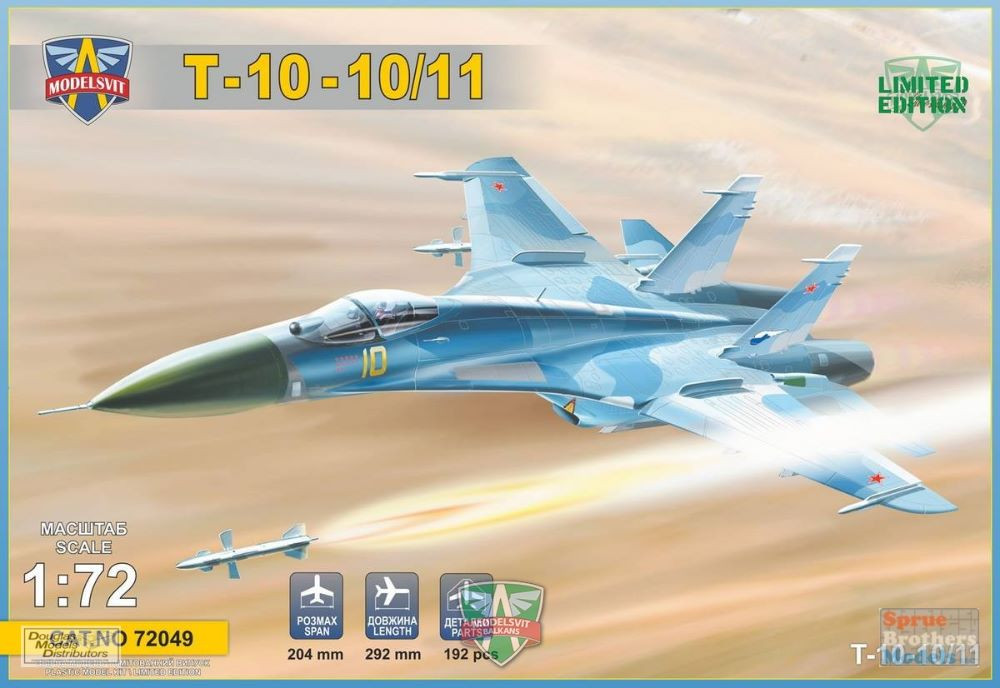 MODELSVIT maquette avion 72016 Avion d'attaque naval Tu-91 Boot