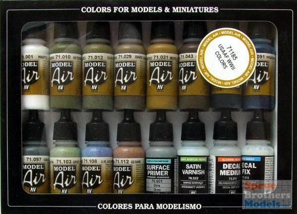 Merdc Patterns VAL71202 Vallejo Model Air Set - MERDC Camo Colors: Camouflage Patterns ...