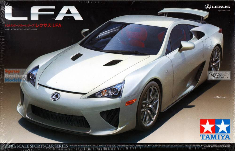 Tamiya Lexus Rx Model Kit TAM24319 1:24 Tamiya Lexus LFA - Sprue Brothers Models LLC