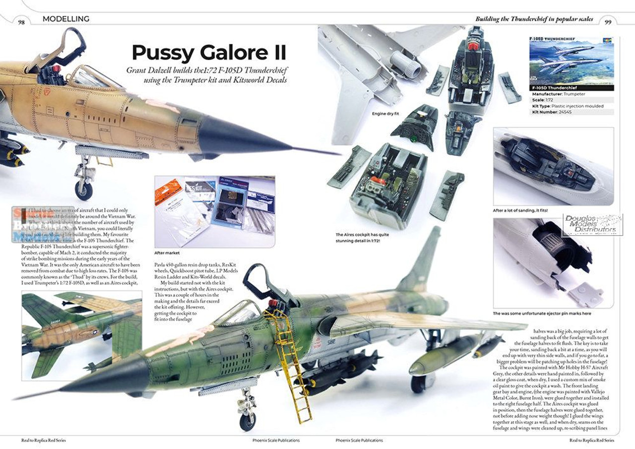 PSPRED004 Phoenix Scale Publications - The Republic F-105 Thunderchief