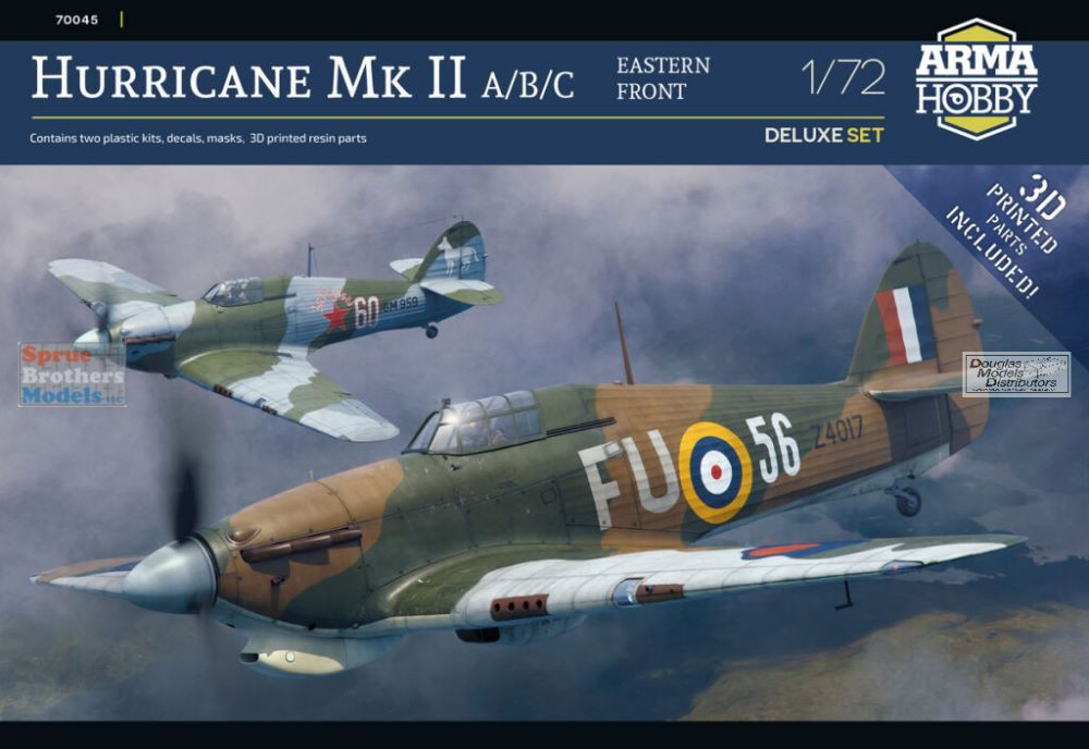 ARM70045 1:72 Arma Hobby Hurricane Mk.IIA/B/C Eastern Front