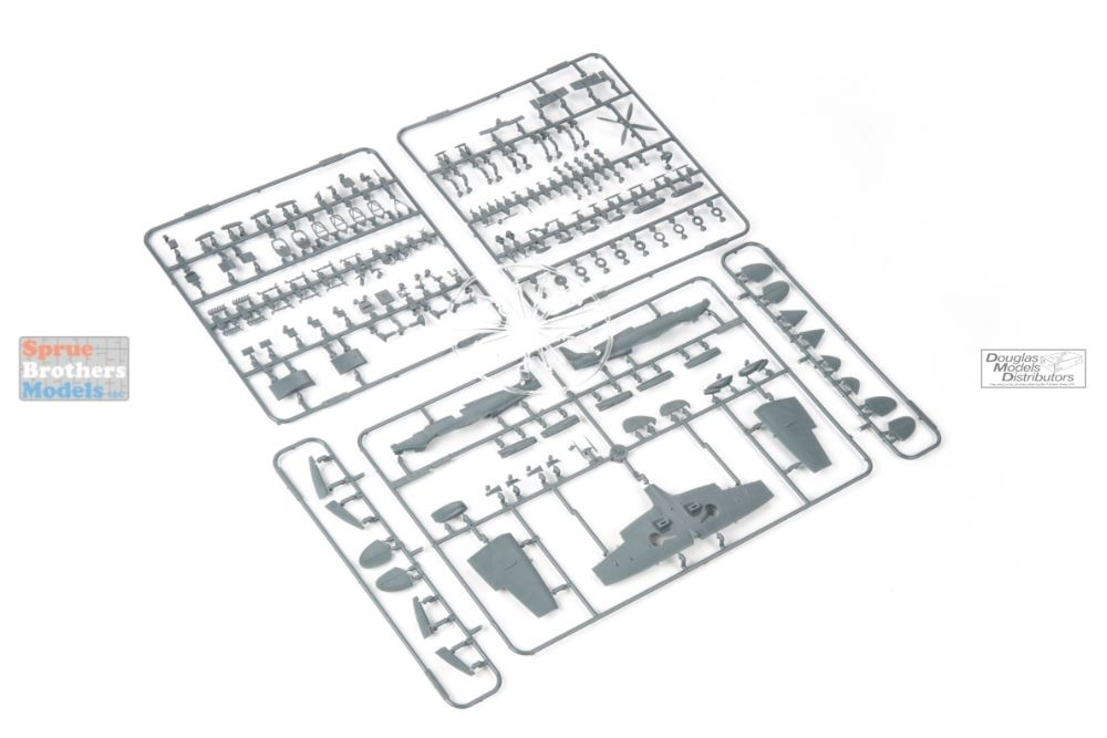 EDU07473 1:72 Eduard Spitfire Mk.IXc Weekend Edition - Sprue