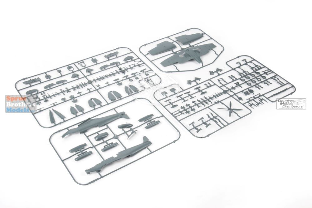 t-plate エグゼクティブモデルセット EDU84199 1:48 Eduard Spitfire Mk.IXc Late Weekend Edition - Sprue